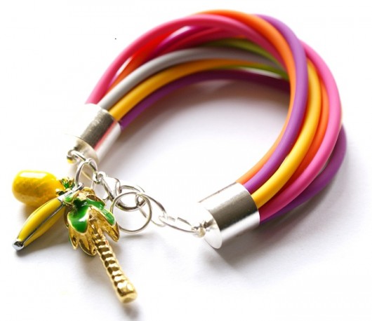 Rubber glam- Jamaica Republika jewelry