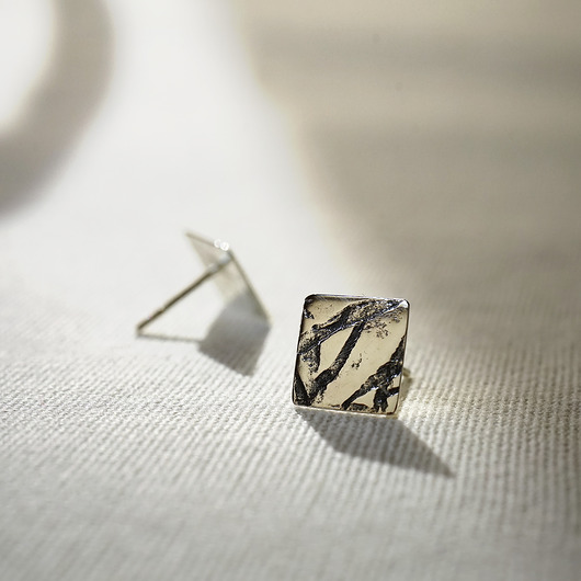 kolczyki srebrne Kolczyki srebrne Kora