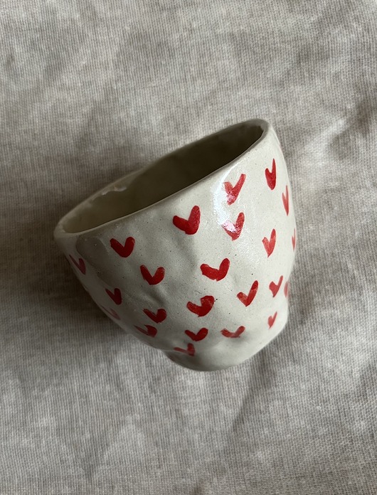 kubki Czarka w serduszka 150ml