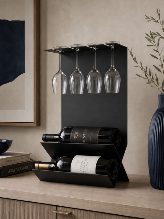organizery Stojak na wino Rosso II