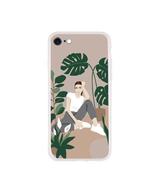 Etui na telefon Plants with me Agnieszka Ślusarczyk
