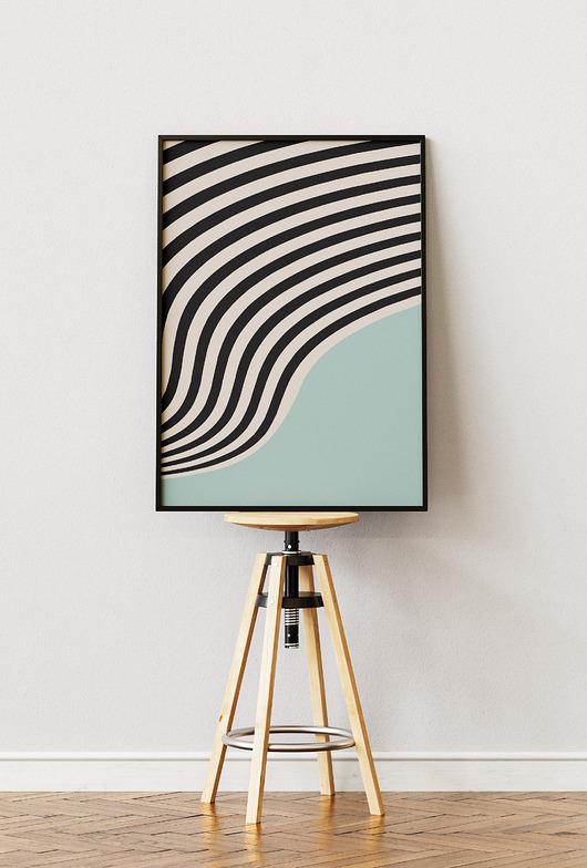 plakaty Minimalistyczny plakat - Abstrakcja  - Do salonu, sypialni, biura