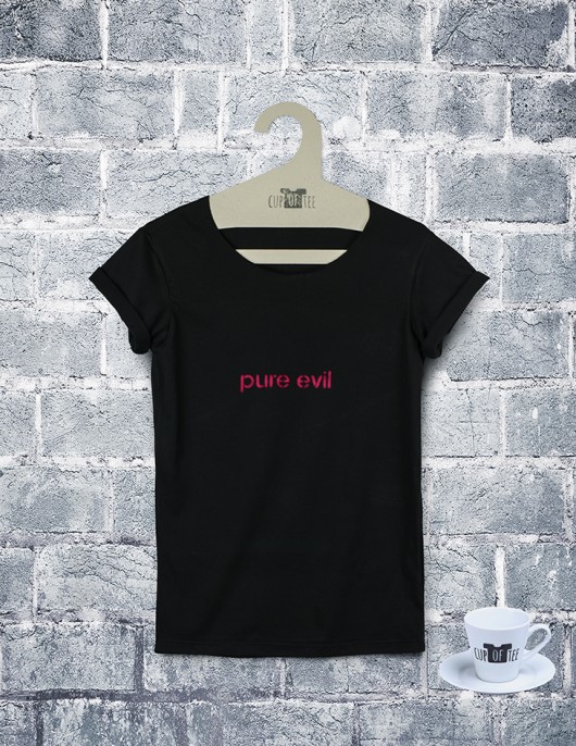 Tee shirt Pure Evil Cup of Tee