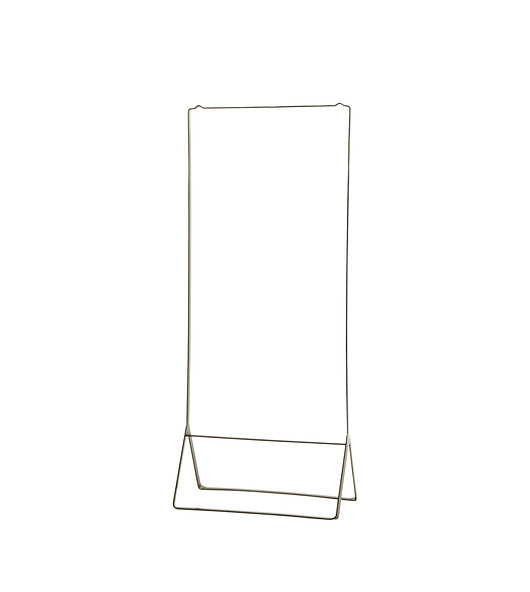 Garderoba wieszak metalowy złoty wys. 120cm Home Design