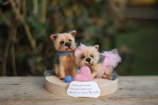 figurki i rzeźby Pieski - zamówienie indywidualne