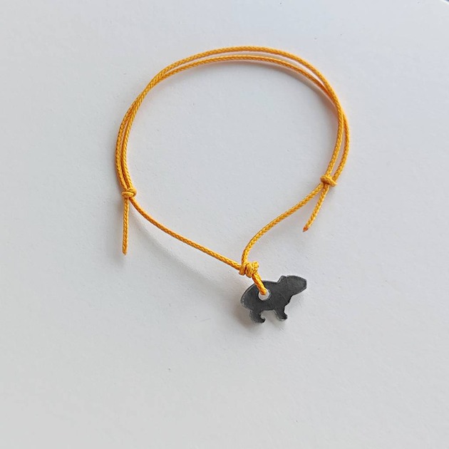bransoletki na sznurku Kapibara bransoletka
