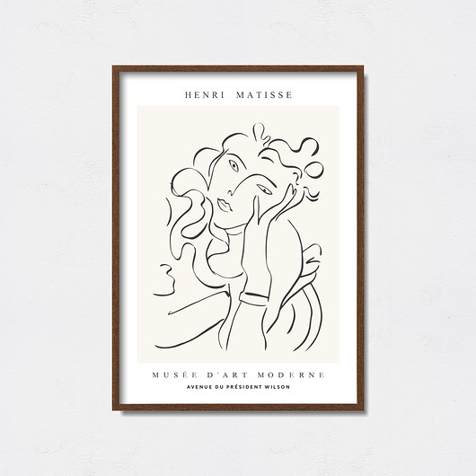 Henri Matisse grafika inspiracja Pas De LArt