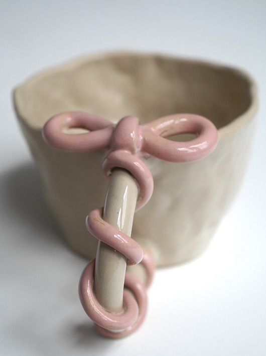 kubki Kubek kokardy kokardki wstążki 350 ml