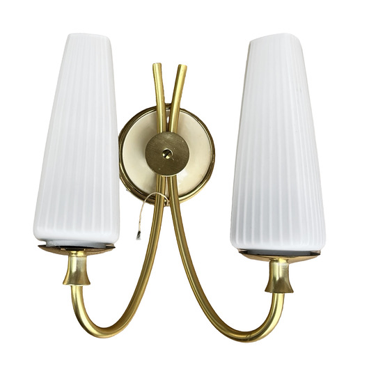 kinkiety Podwójny kinkiet Hollywood Regency, Niemcy lata 60.