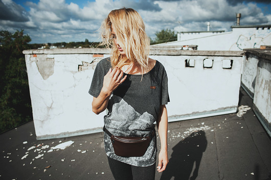 Seventies brown eco - nieprzemakalna nerka  anacomito