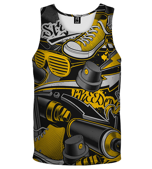 t-shirty męskie DR.CROW Bokserka Męska Street Graffiti