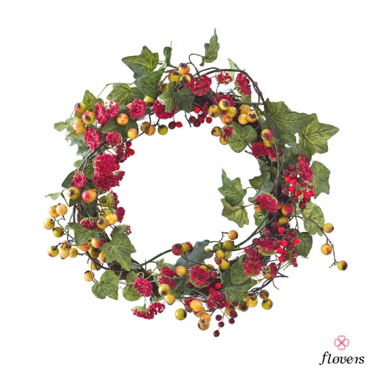 Letni wianek  na okno, drzwi, ścianę Flovers