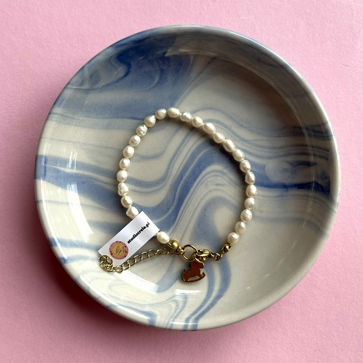 naszyjniki - inne Bransoletka  Perła&Konik