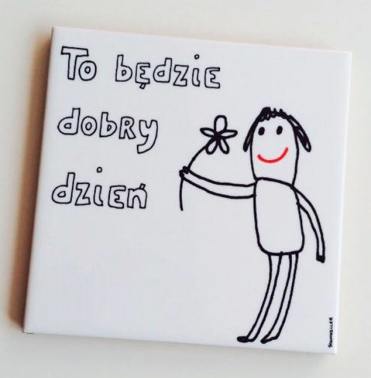 DOBRY DZIEŃ - podstawka pod kubek STEINKELLER