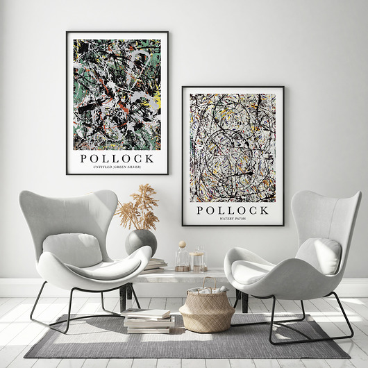 plakaty Zestaw plakatów - Pollock  v1