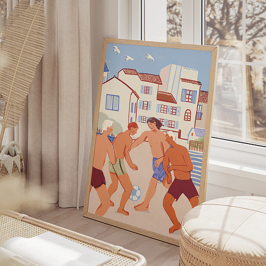 plakaty Plakat Gracze z Saint Tropez 50x70 cm