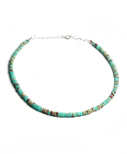 chokery Naszyjnik jaspis zielony