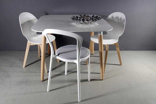 stoły Biały stół do małej jadalni // S5