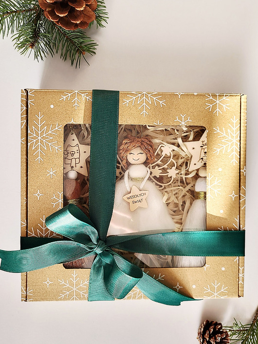 ozdoby choinkowe OD RĘKI: Ozdoby Świąteczna Na Choinkę - gotowy mały prezent