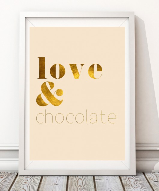 grafiki i ilustracje chocolate A3