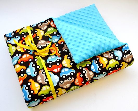 Kocyk MINKY_ AUTA_SAMOCHODY_75x100 cm_PROMOCJA MOJAMAJA