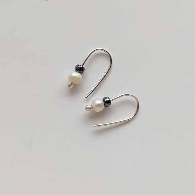 kolczyki z kamieniami Kolczyki OKRĄG