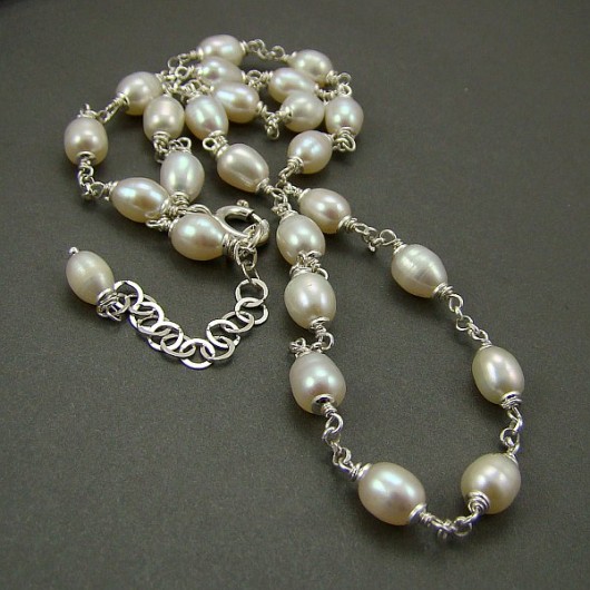 Pearls - naszyjnik RayOfArt