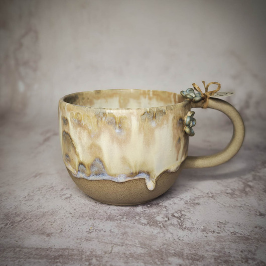 kubki Kubek z kwiatkami