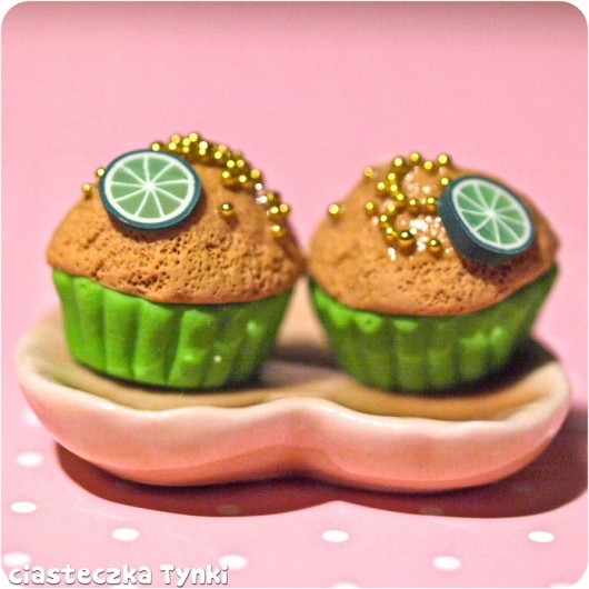limonkowe muffinki ciasteczkatynki