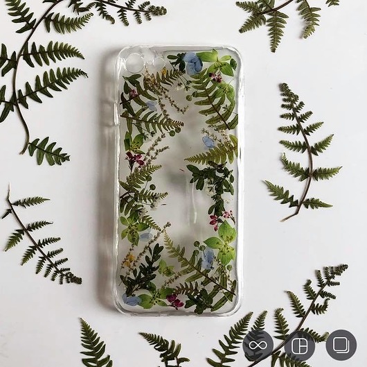 Etui z suszonymi kwiatami - jungleholic fernandfelt