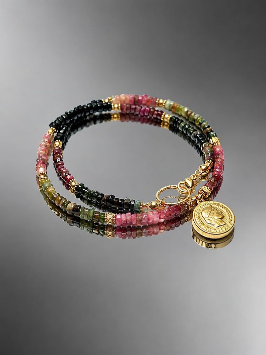 chokery Turmaliny vol. 55 /18.09.26/ choker - Szlachetna kolekcja