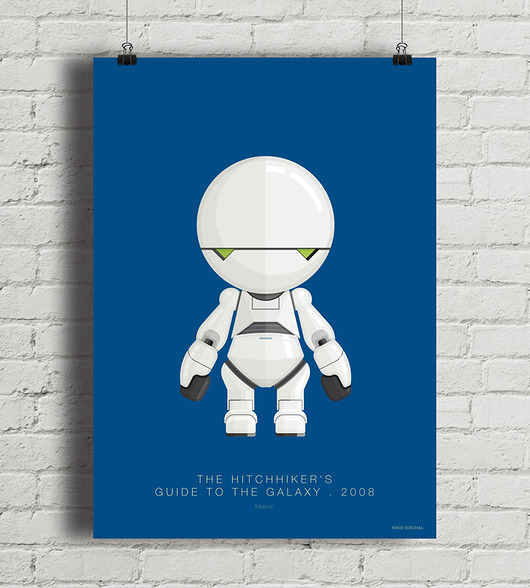 plakaty Plakat Marvin - Autostopem Przez Galaktykę 