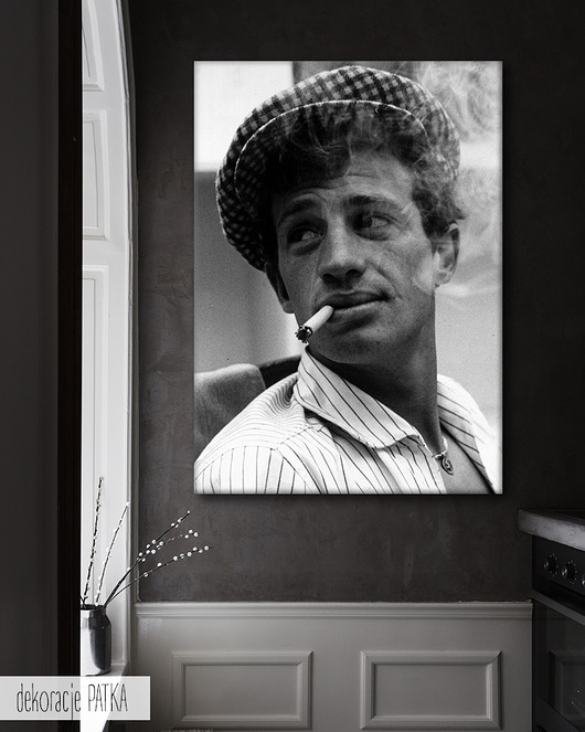  Belmondo - obraz na płótnie lub plakat Dekoracje PATKA Patrycja Kita