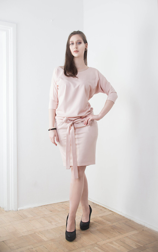 Peach sukienka CiepielewskaDesign