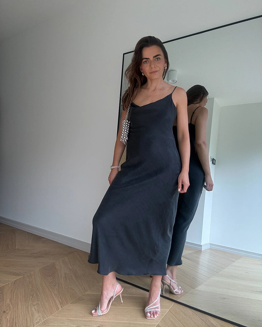 sukienki midi damskie Sukienka Breath black