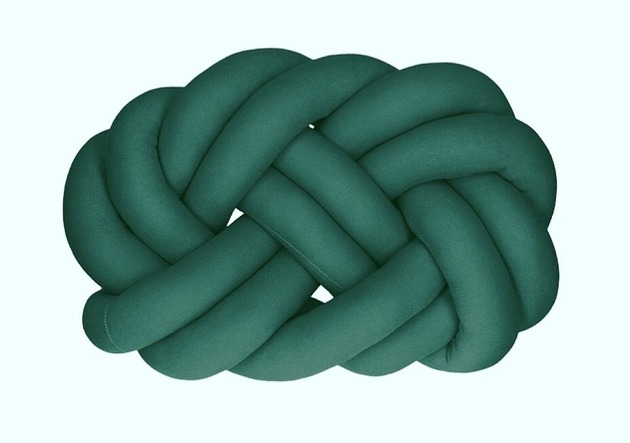 Pleciona PODUSZKA SUPEŁ KNOTPILLOW 40x30 YOULINKA