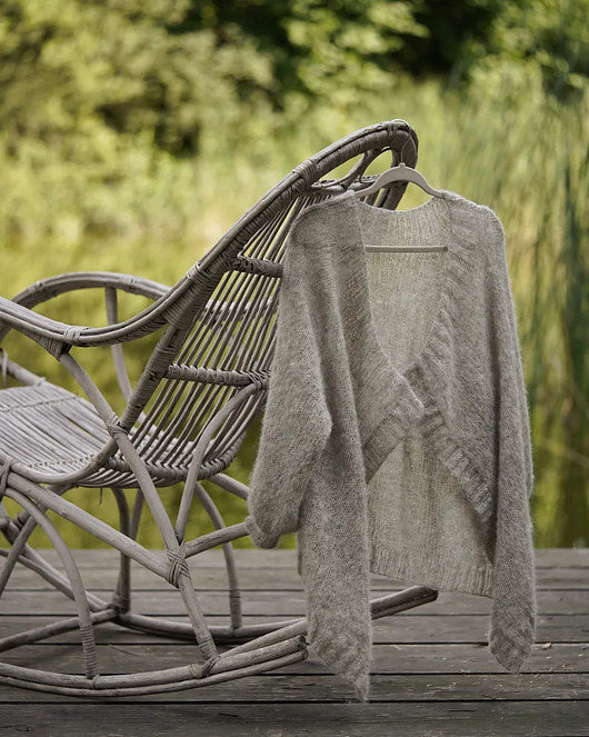 swetry damskie  Sweter LazyCardigan Grey