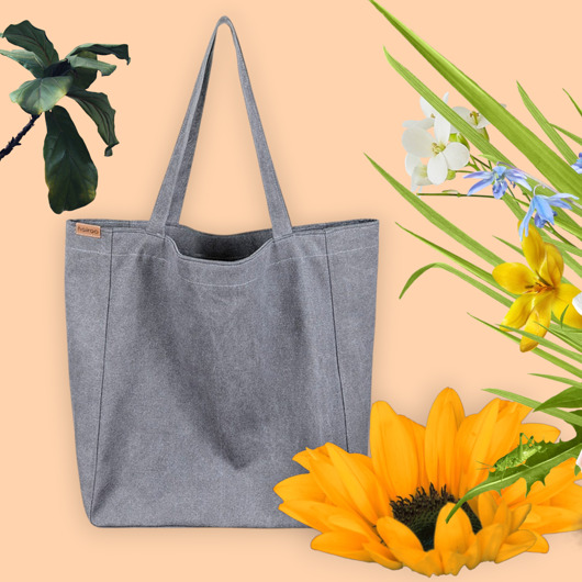 torby na ramię Lazy bag torba grafitowa na zamek / vegan