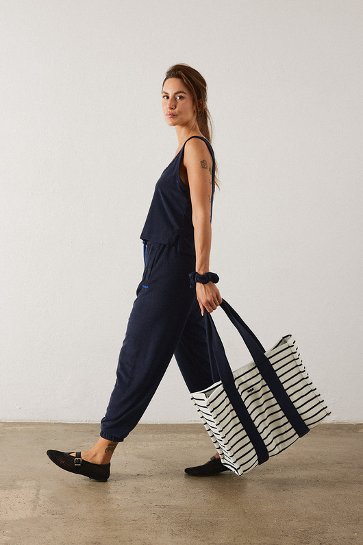 torby XXL Torba MARY stripes navy