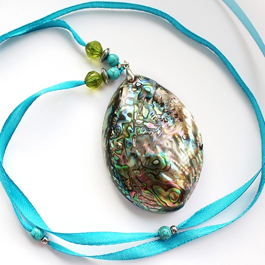 Muszla Abalone wisior KEIT