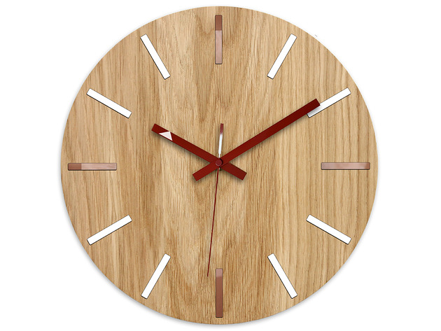 Zegar ścienny Solo Copper&White 33,5cm ModernClock