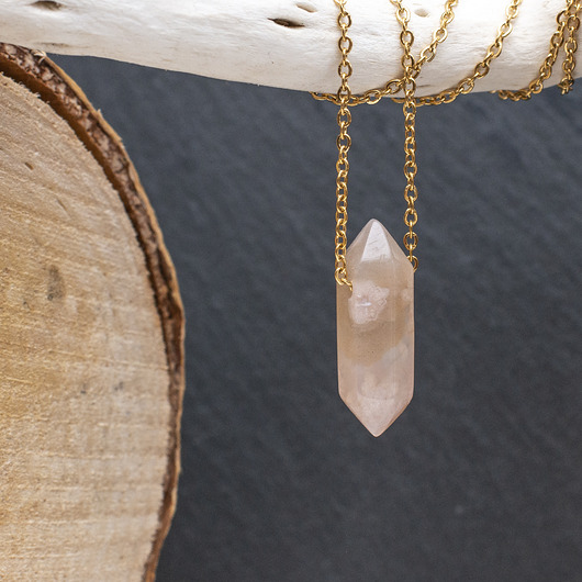 złote naszyjniki Naszyjnik "Lumina Point" - Czystość i Kierunek