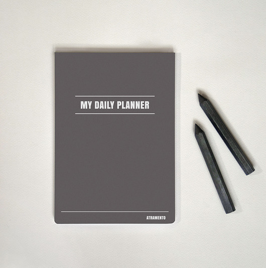 My daily planner - szary - A5 ATRAMENTO