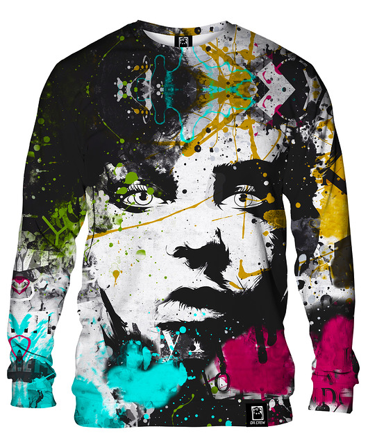 bluza bez kaptura damska Bluza Bez Kaptura Damska DR.CROW Graffiti Woman