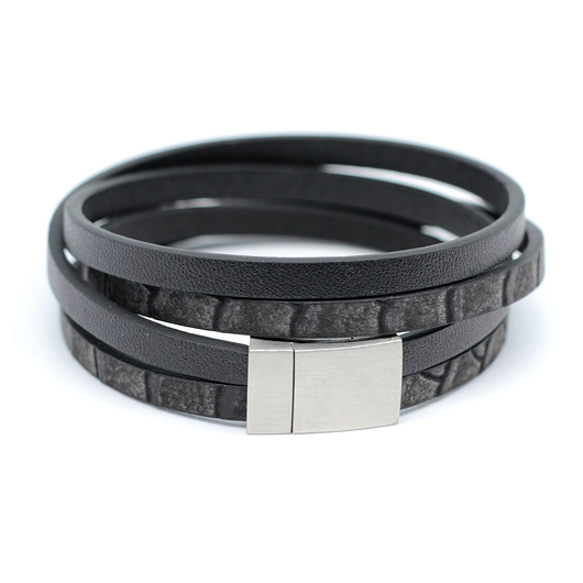 Bransoletka unisex Fun czarna KociokwikJewelry