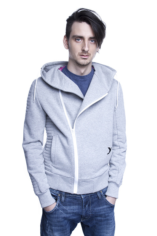 Bluza 345 jasnoszara FLY OR DIE