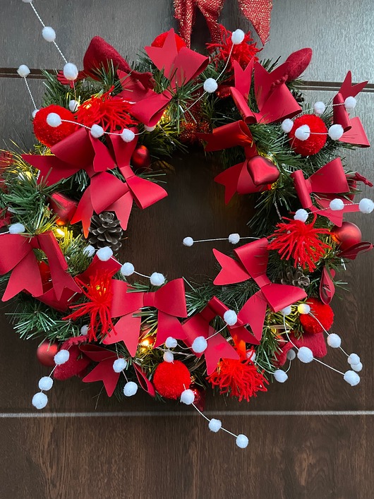 wianki bożonarodzeniowe Wianek swiateczny