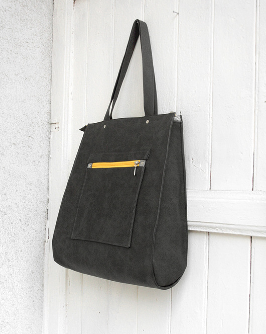 torba xl -graphite&yellow- elfagado