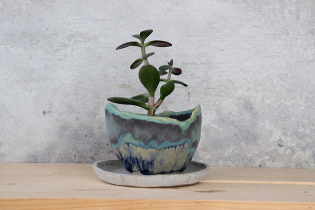 doniczki Doniczka ceramiczna