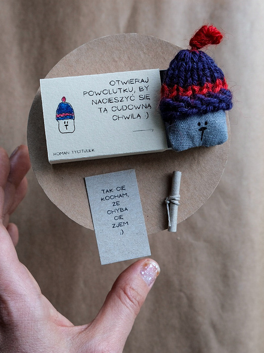 kartki scrapbooking Kartka 3D - Tak Cię kocham, że chyba Cię zjem - ROMAN tyciTulek